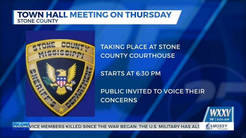 Stone County Sheriff’s Office Invites Community To Town Hall Meeting