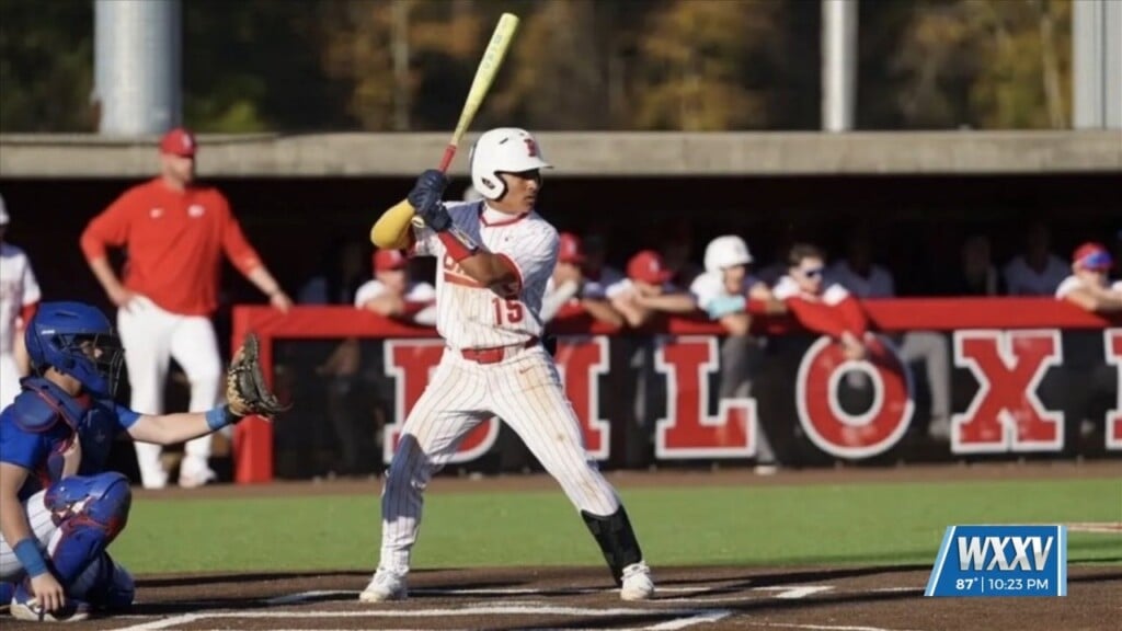 Biloxi's Adam Rugg Receives Ochsner Rush Health Athlete Of The Year Award
