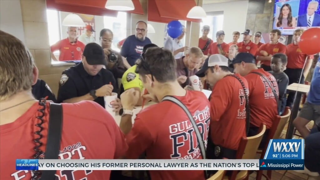 Gulfport First Responders Compete In Blizzard Battle To Benefit Manning Family Children’s Hospital