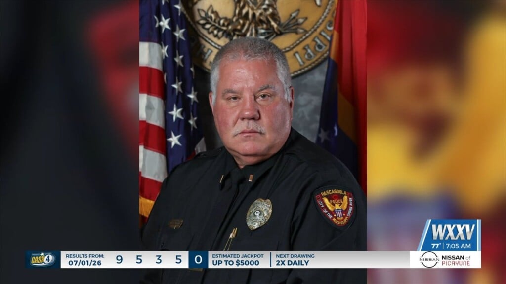 Pascagoula Police Lt. Darren Versiga Retiring From Department After 29 Years