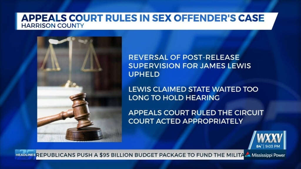Appeals Court Upholds Reversal Of Post Release Supervision For Convicted Sex Offender