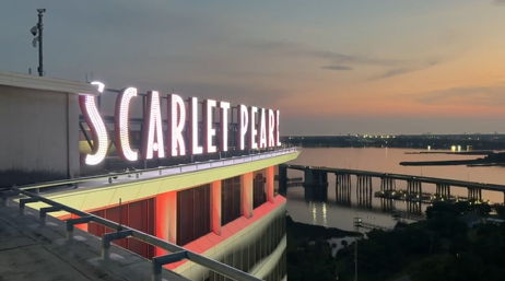 Scarlet Pearl Lights Up Pink For Dolly