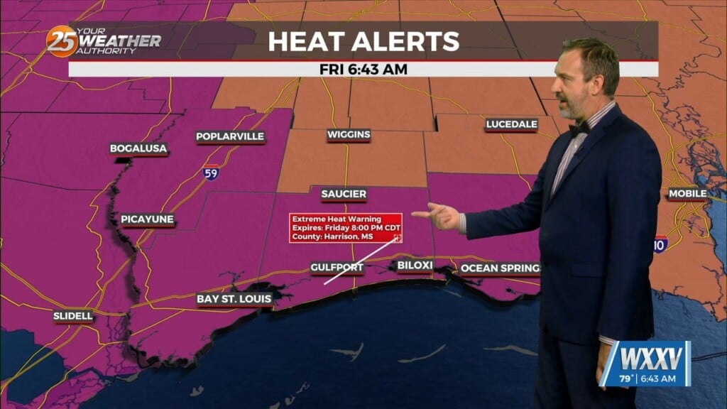 08/21 Ryan's "few More Storms" Friday Morning Forecast