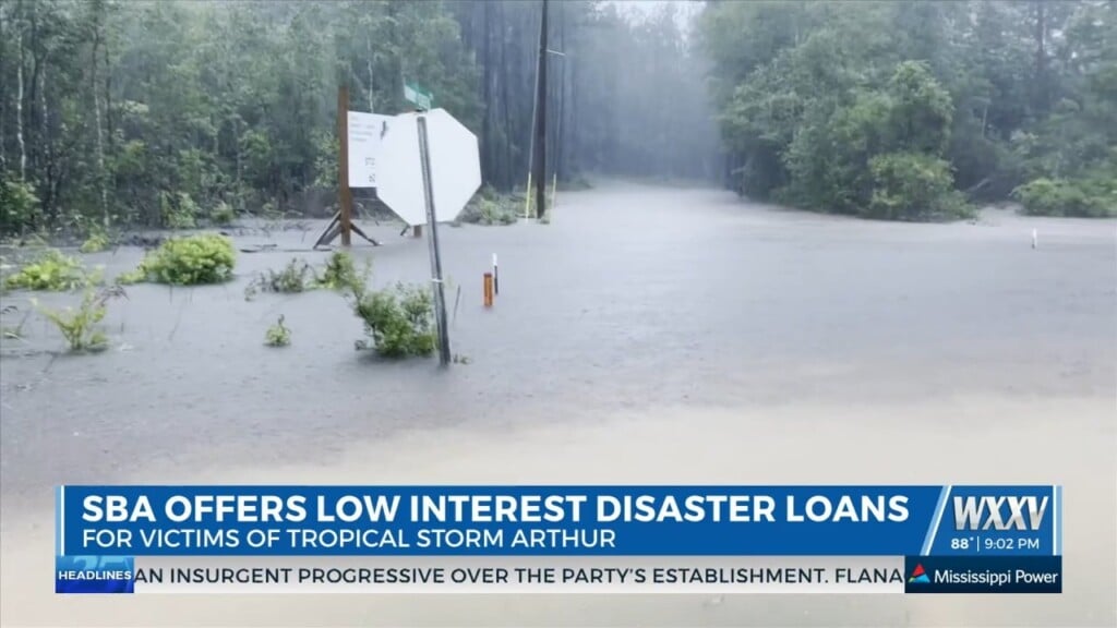 Low Interest Disaster Loans Available For Those Impacted By Tropical Storm Arthur