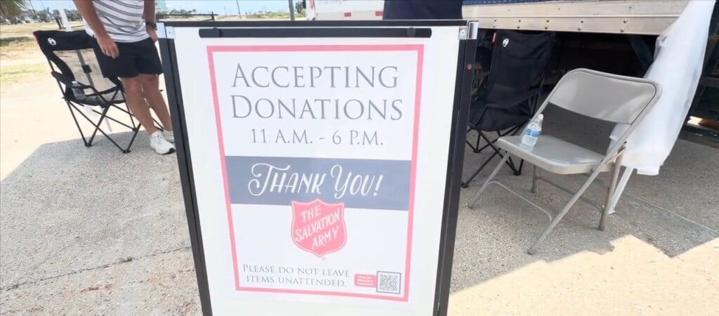 Salvation Army, Treasure Bay Holding Community Donation Drive