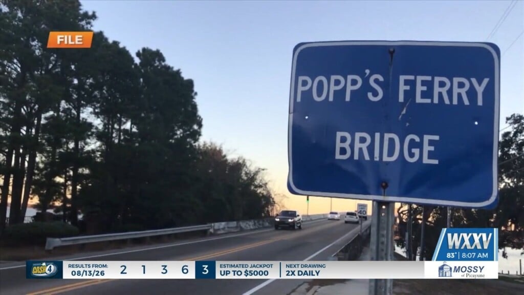Intermittent Lane Closures On Popp’s Ferry Bridge Friday