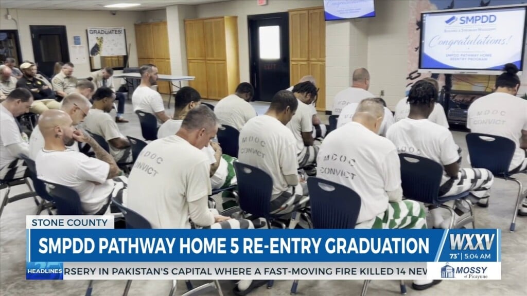 Stone County Inmates Celebrate Graduation From Smpdd Pathway Home 5 Re Entry Program