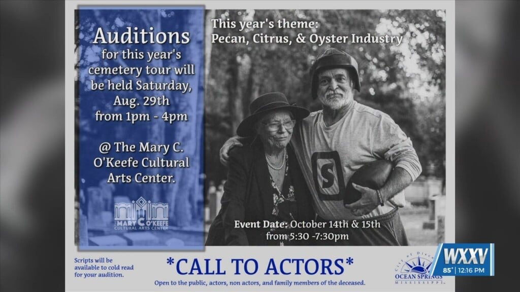 Ocean Springs Cemetery Tours Saturday At Mary C.