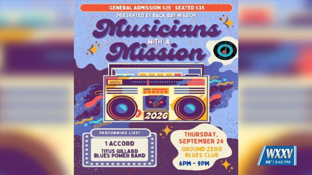 Tickets On Sale For Musicians With A Mission Fundraiser