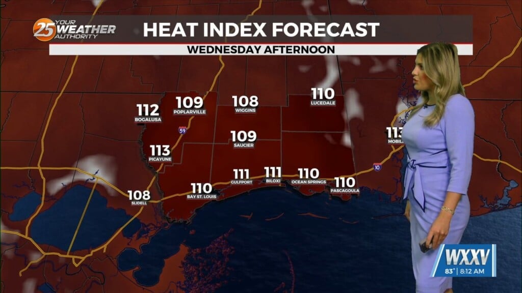 8/19 Brynne's "still Sweltering" Wednesday Forecast