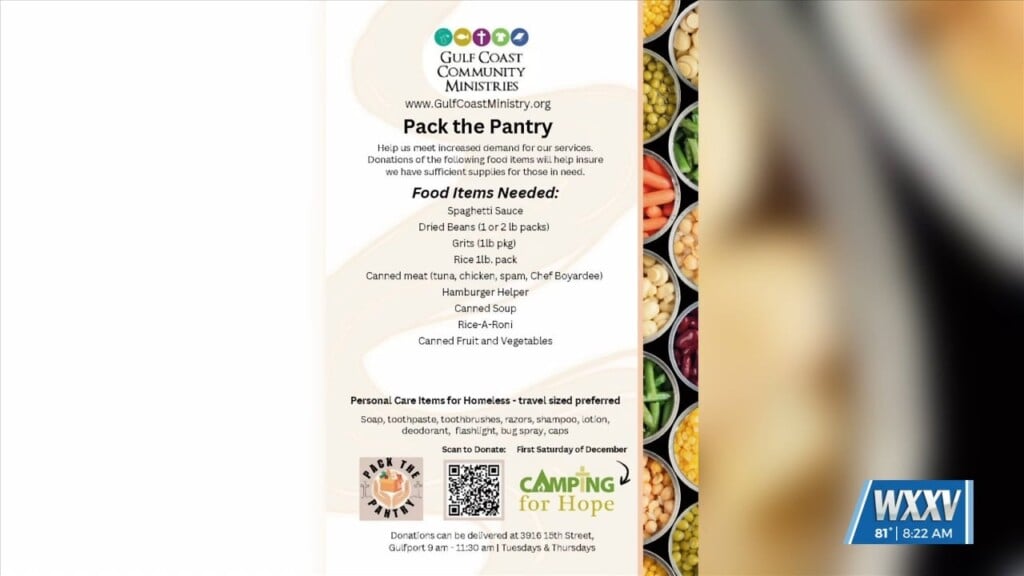 Gulf Coast Community Ministries Hosting ‘pack The Pantry’ Event