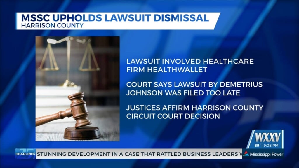 State Supreme Court Upholds Lawsuit Dismissal Involving Healthcare Tech Company In Harrison County