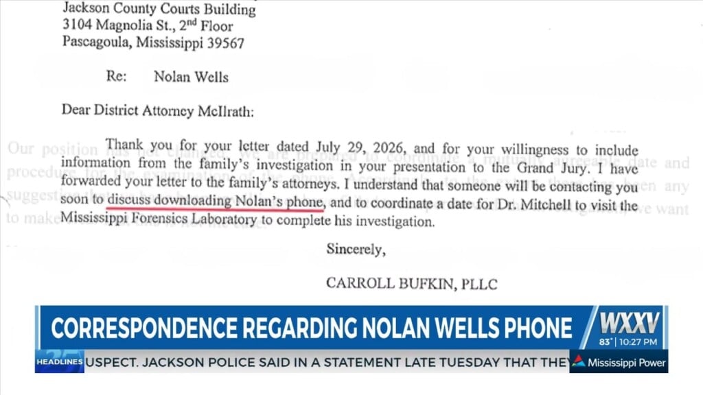Correspondence Shows Weeks Of Back And Forth For Attorneys, D.a.'s Office Over Nolan Wells' Cell Phone