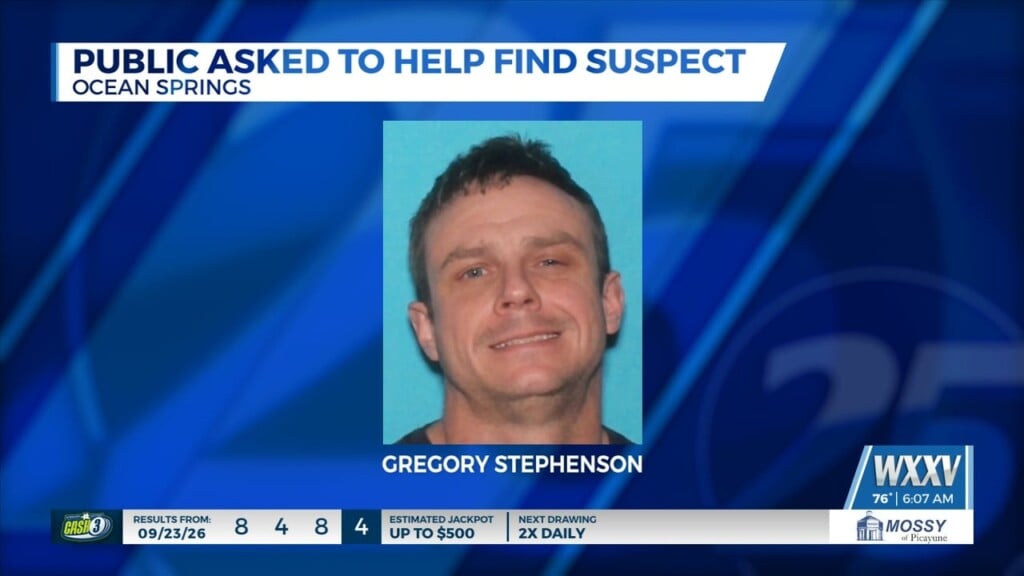 Ocean Springs Pd Searching For Burglary, Fraud Suspect