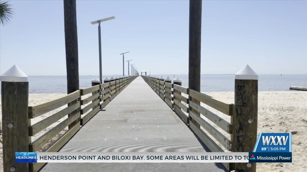 Jim Simpson Pier Reopens In Long Beach