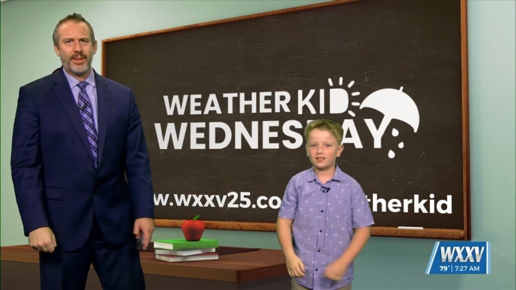 09/02 Wesley's "weather Kid" Wednesday Forecast
