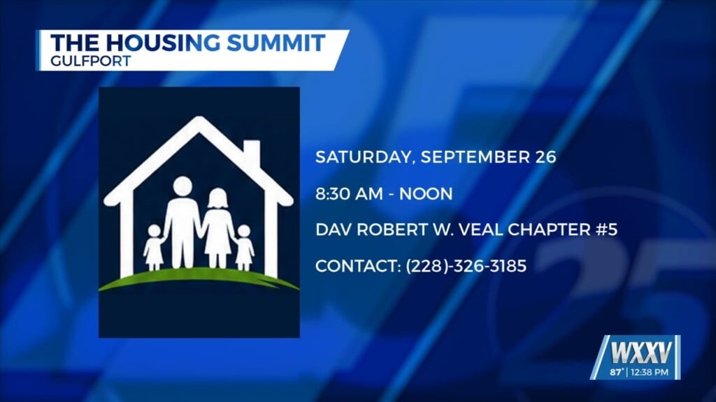 Housing Summit Taking Place In Gulfport This Saturday