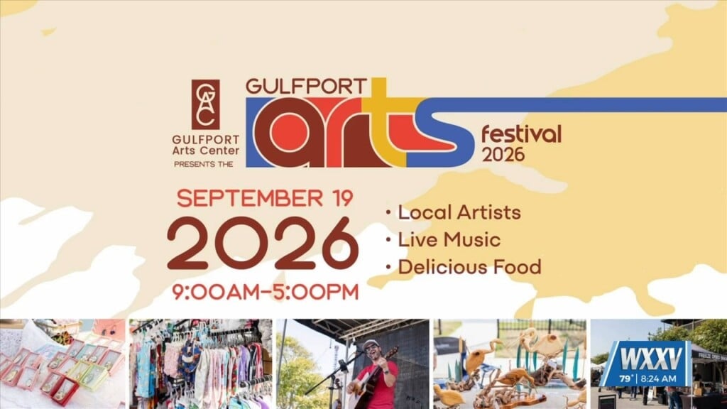 Community Invited To 2026 Gulfport Arts Festival