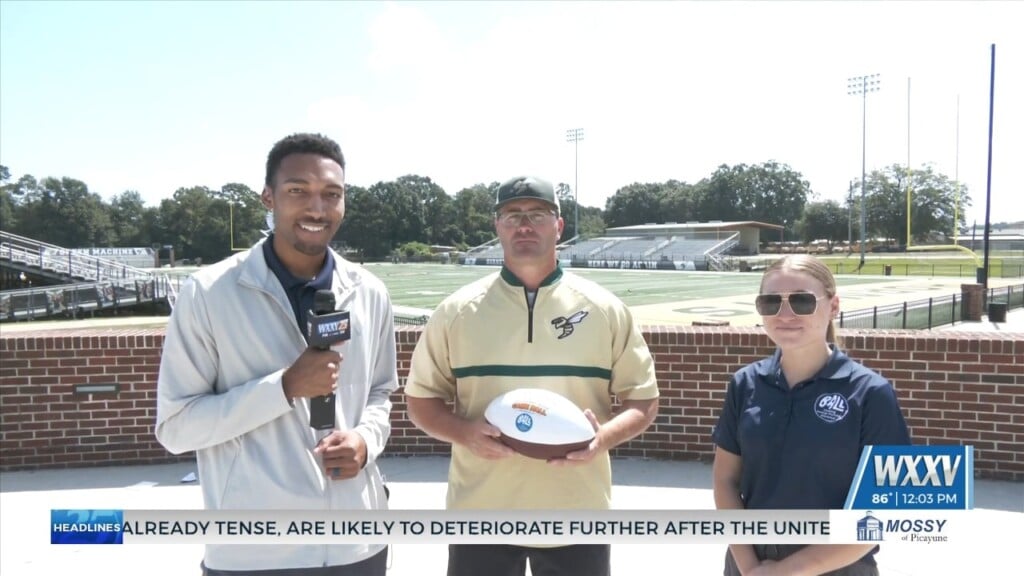 Game Ball Of The Week: Poplarville Hornets Win Week Five Game Ball