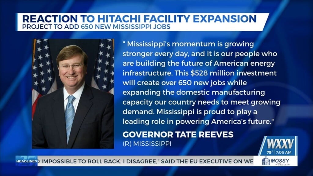 Hitachi Energy Expanding Operations In Copiah County