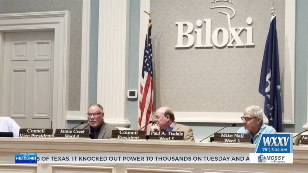 Biloxi City Council Discusses Budget Changes