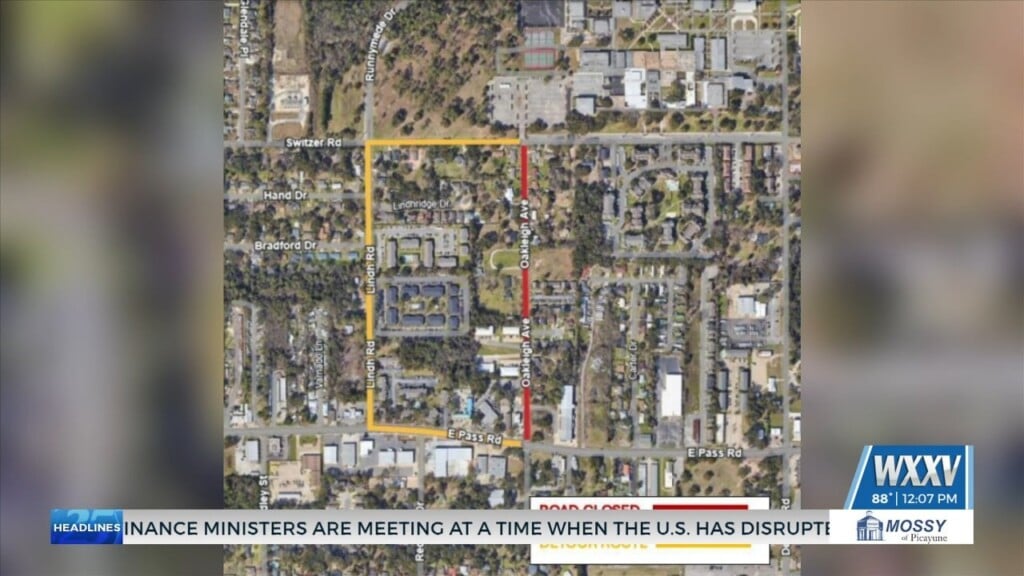 City Of Gulfport Schedules Road Closure For Oakleigh Avenue