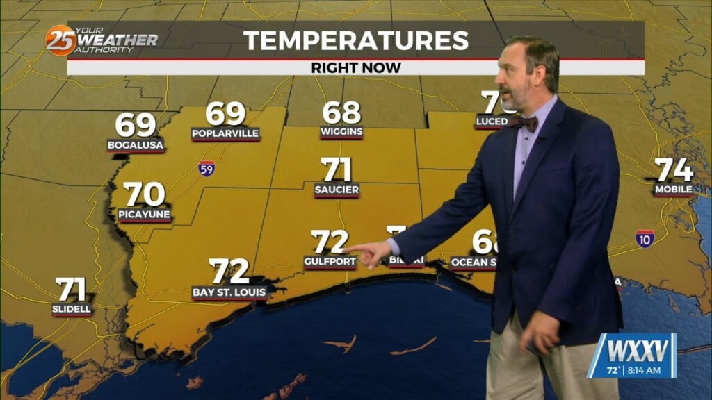09/18 Ryan's "cooler, Drier" Friday Morning Forecast