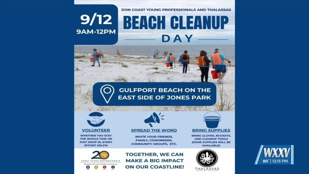 Coast Young Professionals Holding Beach Cleanup This Weekend