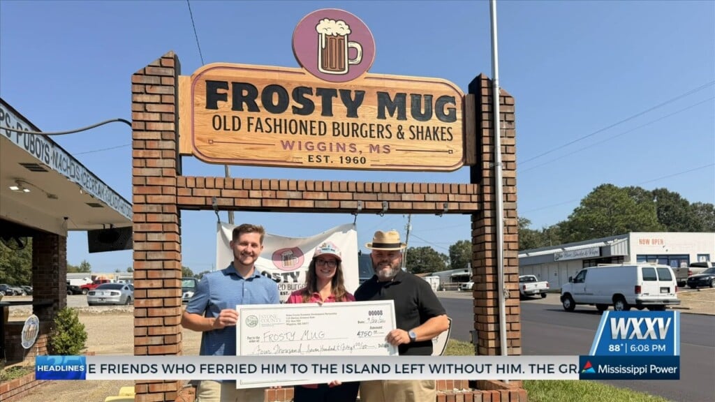 Frosty Mug In Wiggins Receives Grant For Façade Improvements