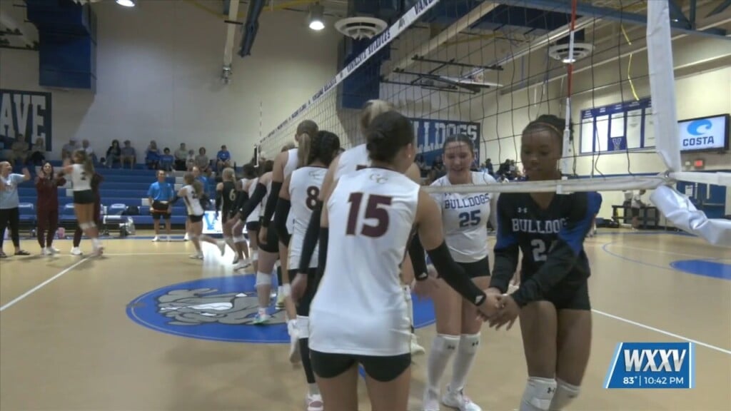 Vancleave Volleyball Rallies Past George County In Four Set Thriller