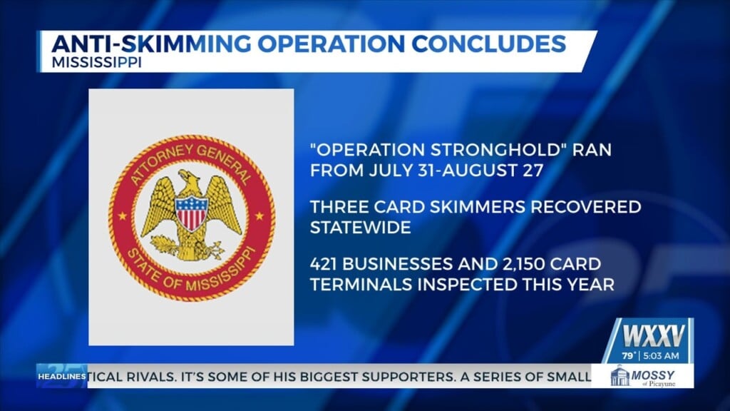 Statewide Anti Skimming Operation Concludes