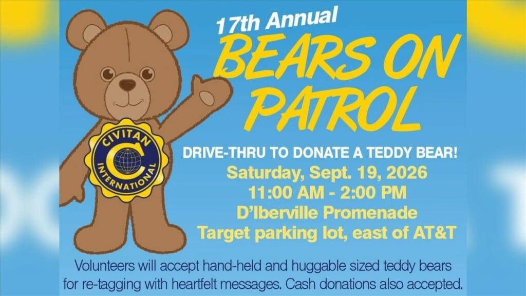 North Bay Civitan Club Hosting Annual Bears On Patrol Drive Thru
