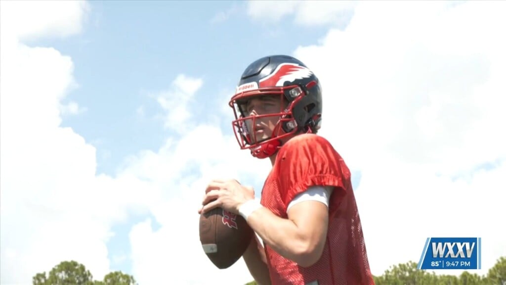 Introducing Our Wxxv Student Athlete Of The Week, Hancock Quarterback Justin Wedgeworth!