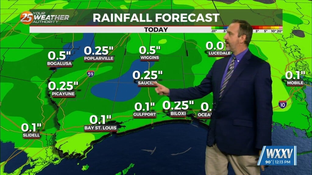 09/03 Ryan's "getting Wetter" Thursday Forecast
