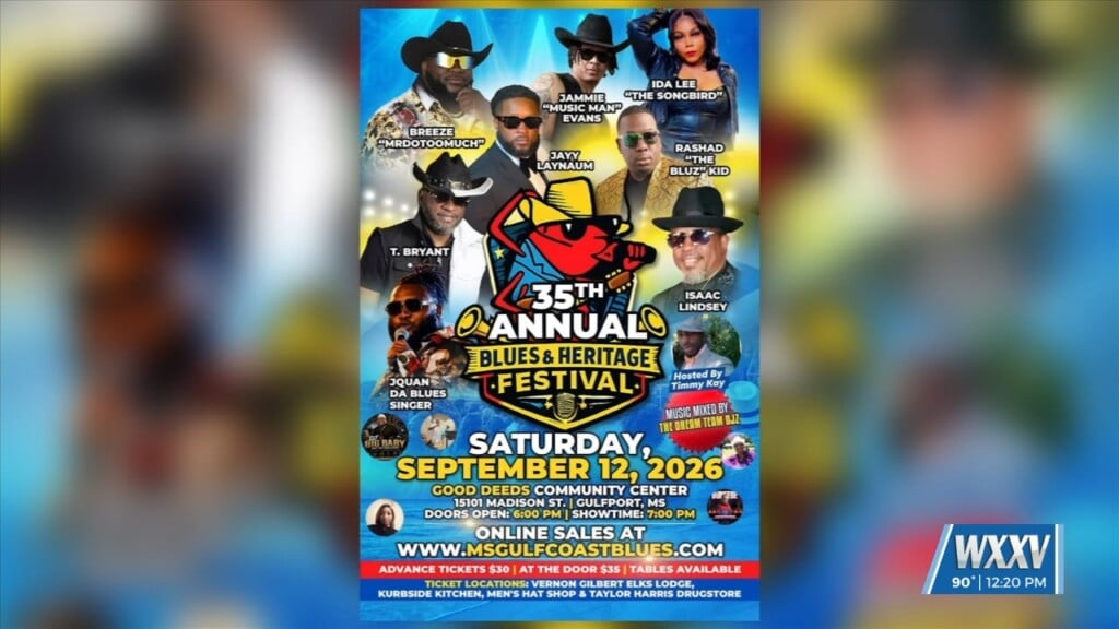 Ms Blues And Heritage Festival Returns To Gulfport