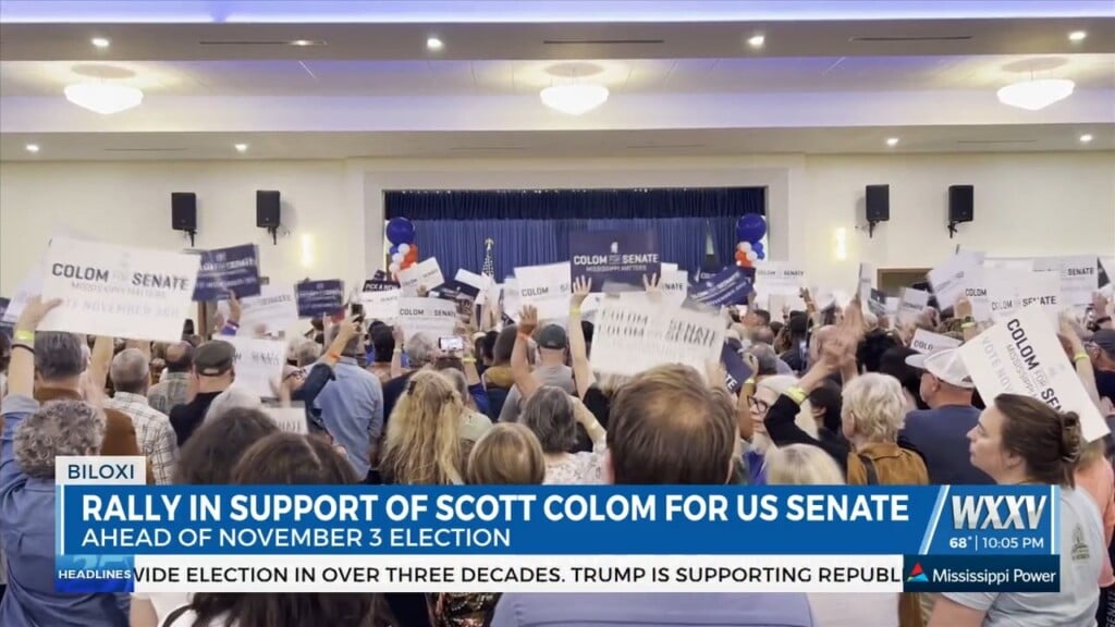 Mississippians Rally In Support Of Scott Colom For U.s. Senate As Election Day Closes In