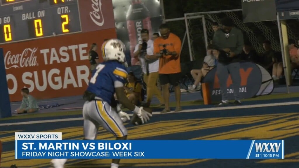 St. Martin Defeats Biloxi 50 38 To Remain Undefeated And Move To 6 0