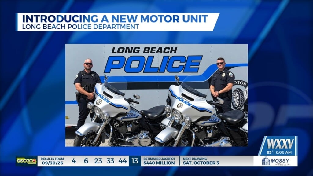 Long Beach Police Department Introduces New Motor Unit