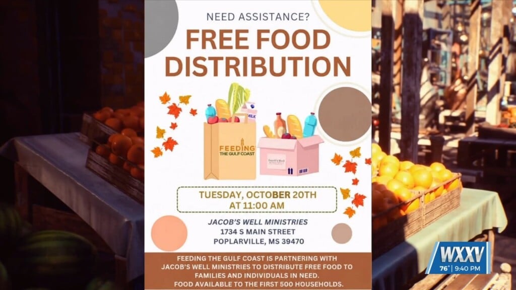 Feeding The Gulf Coast Partners With Jacob’s Well Ministries For Food Distribution