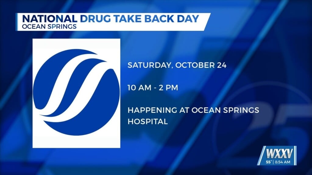 National Drug Take Back Day Happening October 24