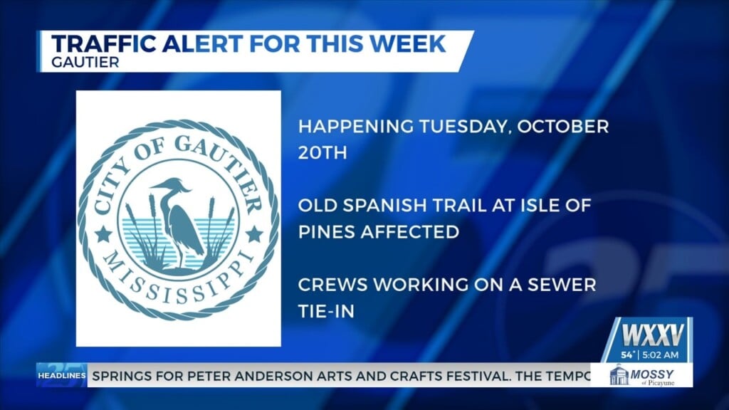 Old Spanish Trail At Isle Of Pines Closing For Road Work In Gautier