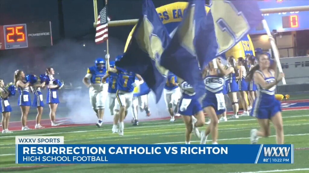 Resurrection Catholic Earns Its First Win Of The Season Over Richton Winning 14 6
