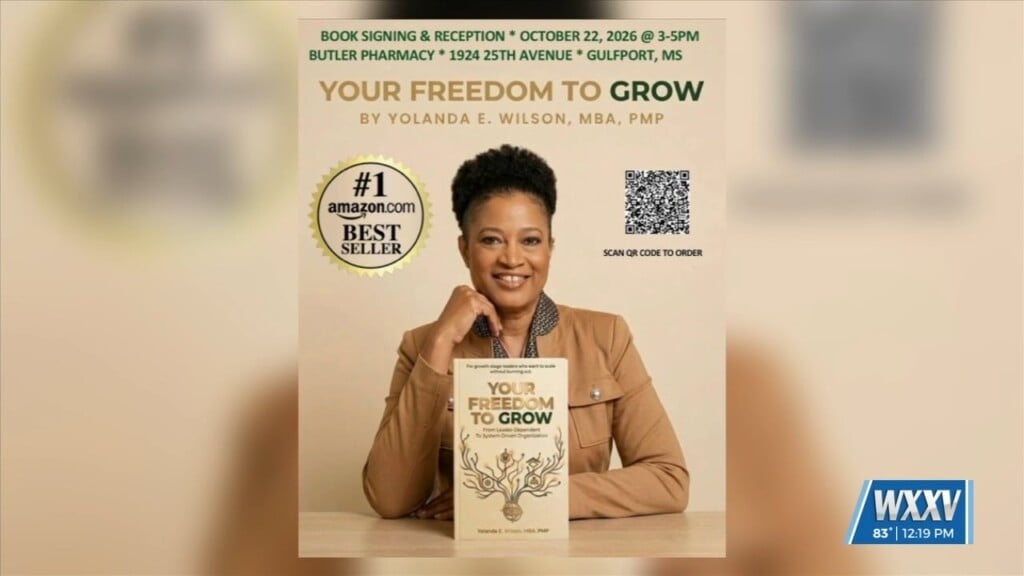 Local Author Holding Book Signing In Gulfport