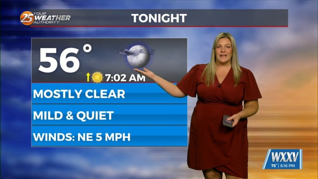 10/19 Sam Lucey's Monday Night Forecast