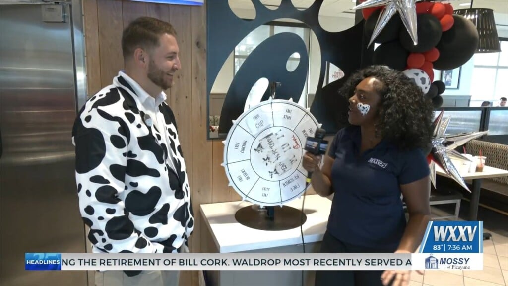 Wxxv News 25’s Asia Ellis Speaks To Biloxi Chick Fil A Owner About New Location
