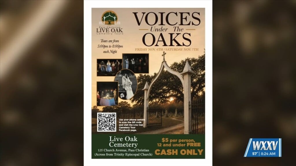 ‘voices Under The Oaks’ Returns To Live Oak Cemetery In Pass Christian