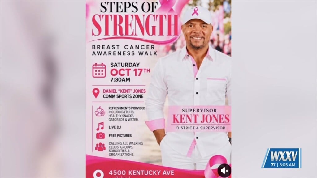 Breast Cancer Awareness Walk In Gulfport Saturday Morning