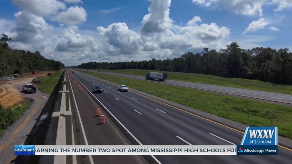 New Lanes Of I 10 Now Open To Traffic In Harrison And Hancock Counties