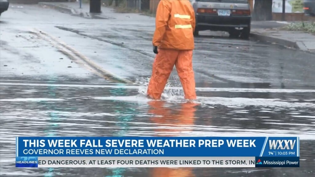 Governor Reeves Declares Oct. 12 17 Fall Severe Preparedness Week In Ms