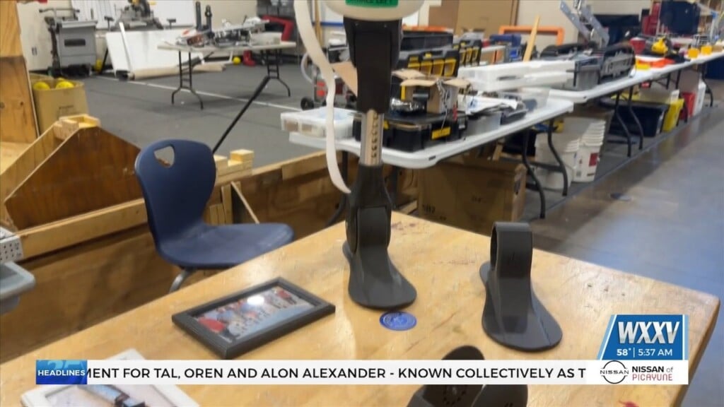 Gulfport High’s Step Forward Project Helping Amputees Around The World